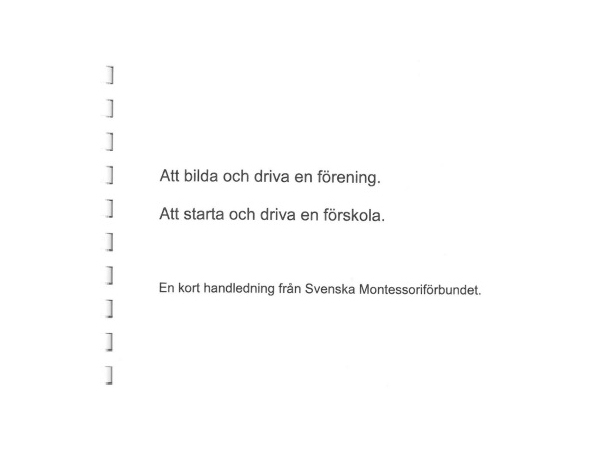 Att bilda och driva en förening